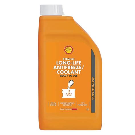 Shell Premium Long Life Antifreeze Coolant 1L Loyal Parts