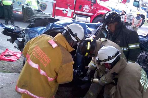 Imágenes Del Accidente De Tránsito Que Dejó Tres Personas Muertas Y