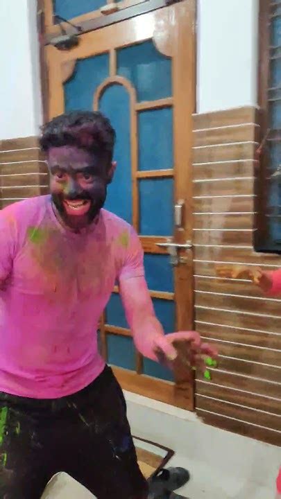 😂 Holi Fun 🤣 ️ Holi Prank Video 😂 Holi Holi2024 Celebratewithshorts