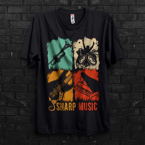 MUSIC BAND T-SHIRT , MUSICAL INSTRUMENTS T-SHIRT :: Behance