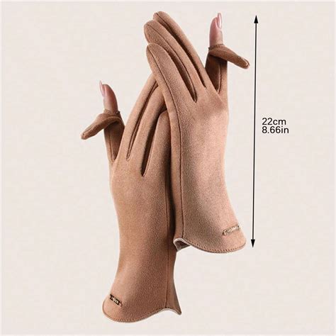 Women Winter Warm Gloves With Sensitive Touch Screen Texting Fingers