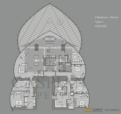 Burj Khalifa Floor Plan - floorplans.click