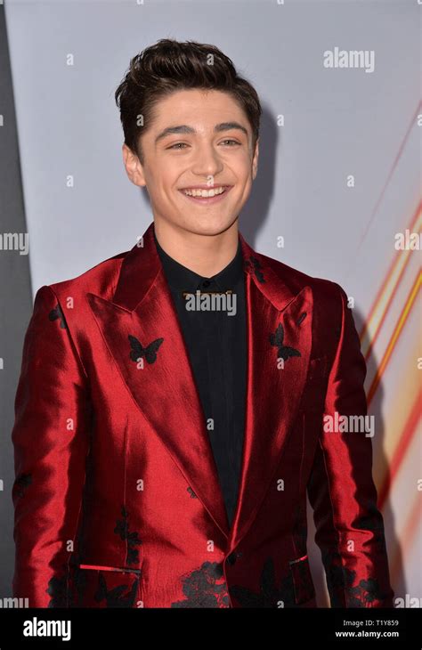 Los Angeles Usa 28th Mar 2019 Los Angeles Ca March 28 2019 Asher Angel At The World