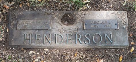 Josephine Catherine Sanders Henderson 1896 1969 Memorial Find A Grave