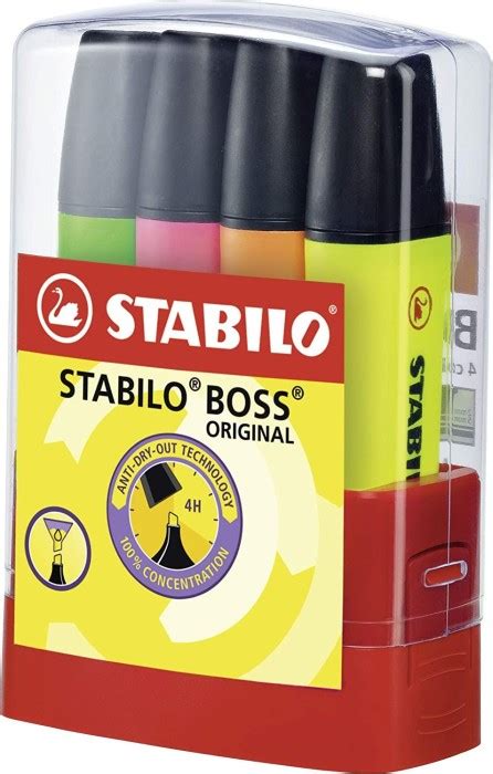 Stabilo Boss Original Gelb Gr N Orange Pink Ab