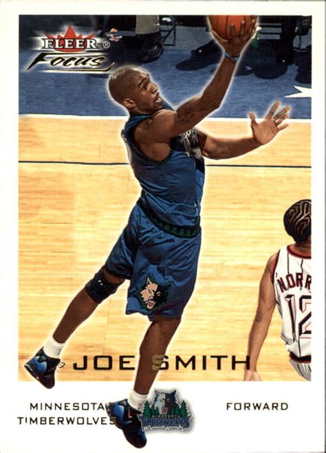 2000 01 Fleer Focus 156 Joe Smith EBay