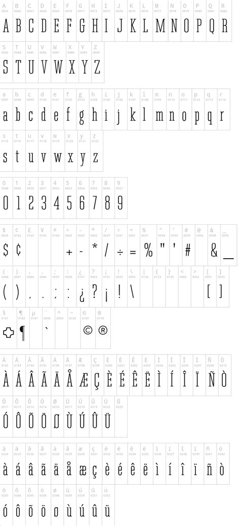 Tower CG Condensed otf字体下载 TowerCGCondensed 42198 Version 1 100 搜字体网