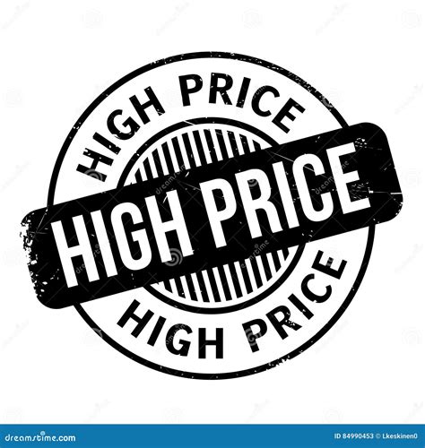 High Price Rubber Stamp Stock Illustration Illustration Of Commercial