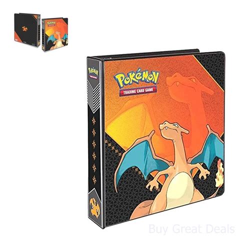 Pokemon Card Charizard Pro Album Binder Holder Cards Protector No ...