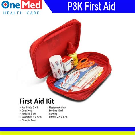 First Aid Bag Kit Onemed P K Full Isi Onemed Lazada Indonesia