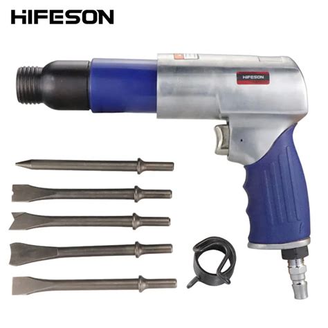 HIFENSON 250mm Air Hammer Professional Handheld Pistol Gas Shovels