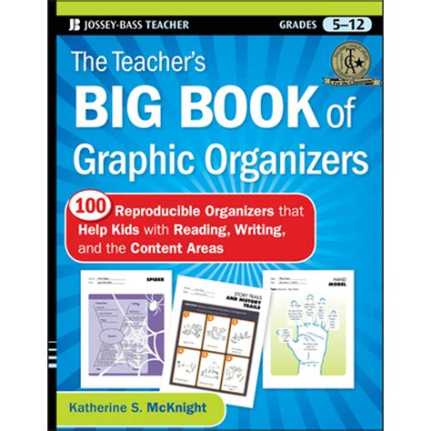 Pre Owned The Teachers Big Book Of Graphic Organizers Grades 5 12