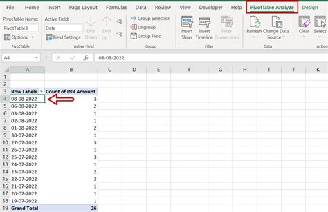 How To Add Months In Excel Pivot Table Printable Timeline Templates