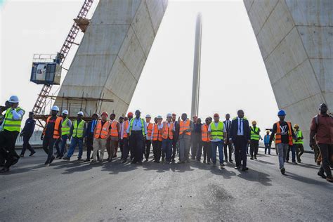 Les travaux de la première phase du 4ème pont dAbidjan exécutés à 87