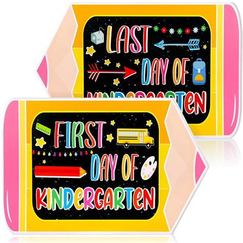 Buy Jetec First Day Of School And Last Day Of School Photo Prop Sign