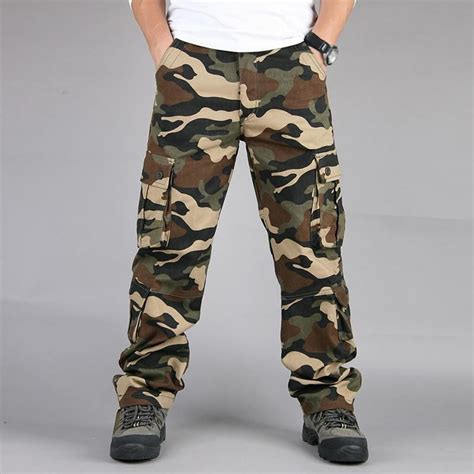 Mens Loose Camo Pants Lh071 In 2020 Camo Pants Men Tactical Pants