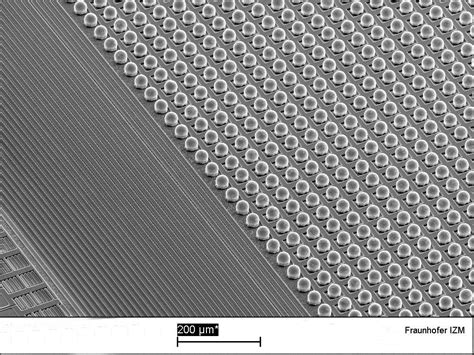 Wafer Bumping By Electroplating Fraunhofer Izm