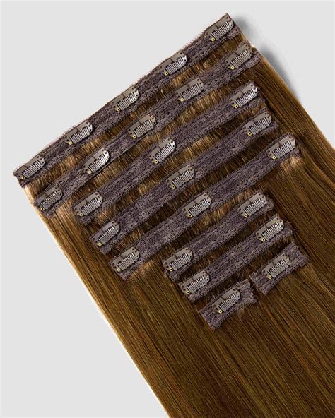 how to put hair extensions clip in 13