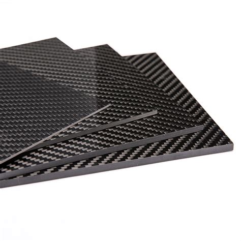 High Quality Glossy Carbon Fiber Laminate Sheet Plate Carbon