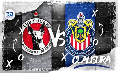 Xolos vs Chivas MARCADOR Liga MX Clausura 2024 Telediario México