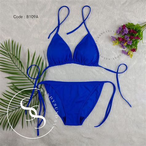 Jual Avisa Bikini Set Tali Two Piece Bikini Sexy Bikini Tali