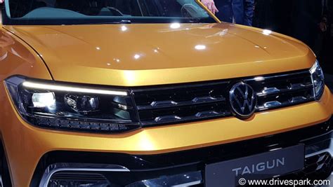 Volkswagen Taigun Suv Unveiled Ahead Of Auto Expo 2020 Will Rival The