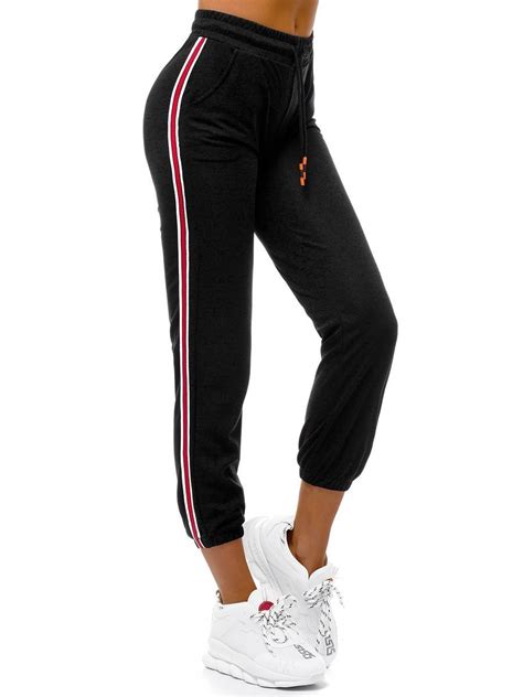 Pantalon De Survêtement Pour Femme Noir Ozonee Js 1020 A1 Ozonee