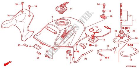 FUEL TANK CBR150R3 7 For Honda CBR 150 R 2007 HONDA Motorcycles