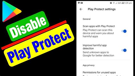 How To Disable Google Play Protect How To Disable Play Protect Turn