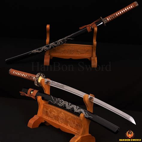 Handmade Japanese Samurai Katana Sword 1060 High Carbon Steel Full Tang