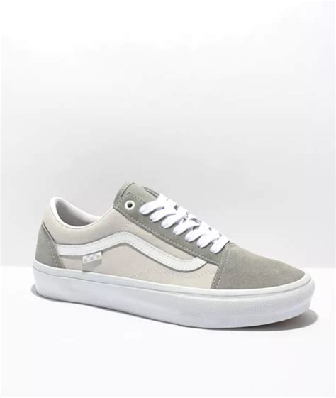 Vans Skate Old Skool Cloud Grey Skate Shoes