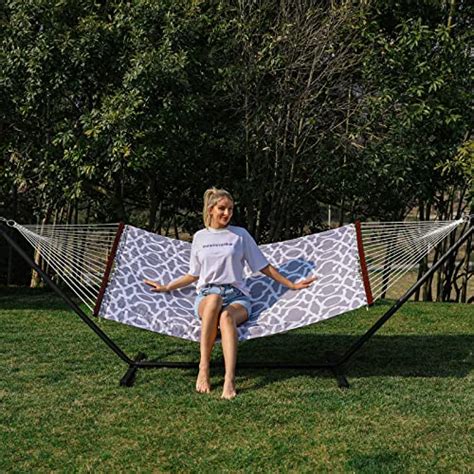 HENG FENG Double Hammock With Stand Included Outdoor Hammocks With