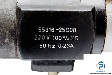 HAWE W S2 2 SOLENOID OPERATED DIRECTIONAL SEATED VALVE Platinum