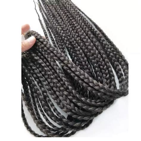 crochet single plaits kbeauty hairdressers