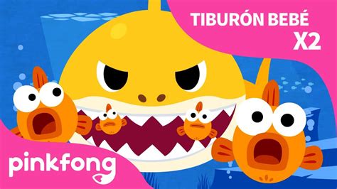 Tiburón Bebé A Doble Velocidad Baby Shark En Español Pinkfong