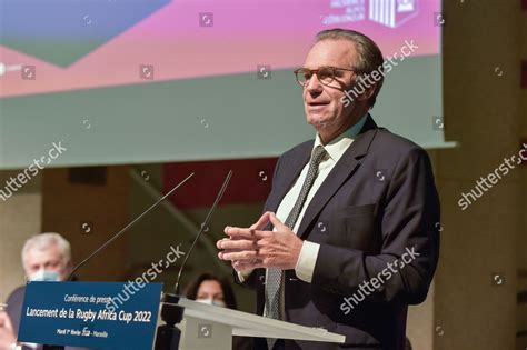 Renaud Muselier Seen During Press Conference Editorial Stock Photo