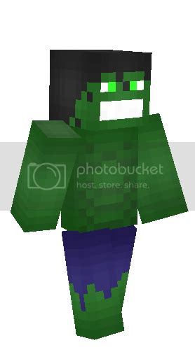 The Incredible Hulk Minecraft Skin