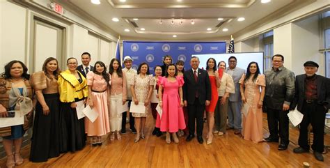 Ph Embassy Inducts New Facc Officers Embassy Of The