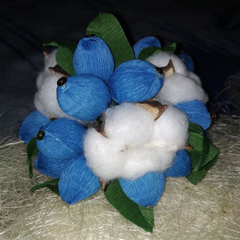 Хлопчатник для творчества Aliexpress 6pcs Artificial Flower Kapok Cotton Head For Wedding