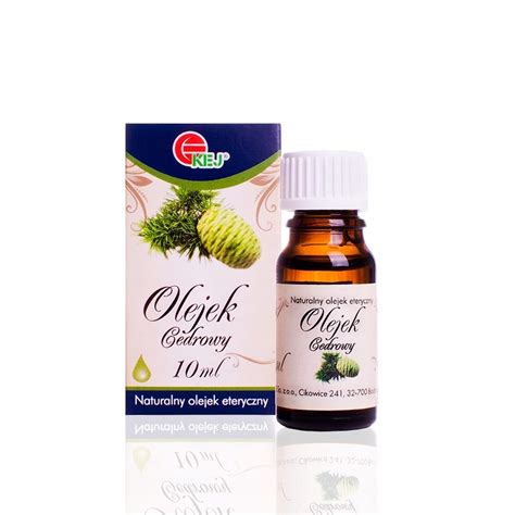 Olejek CEDROWY 10 Ml Naturalny Olejek Z Drzewa Cedrowego Atlaskiego