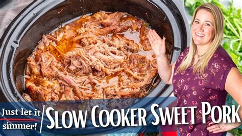 Slow Cooker Sweet Pork Instant Pot Teacher