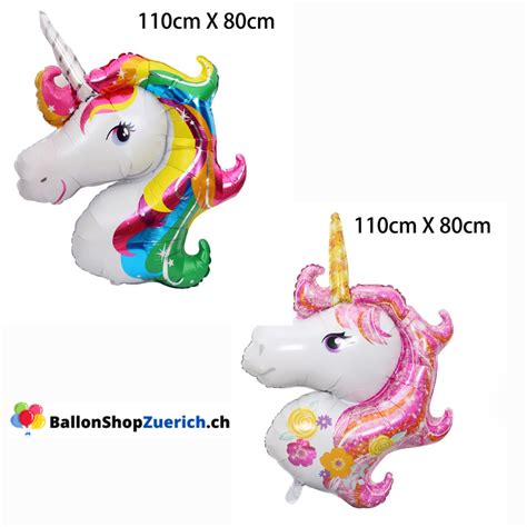 Folien Ballon Einhorn Rainbow Oder Pink Geburtstagsfeier Dekoration