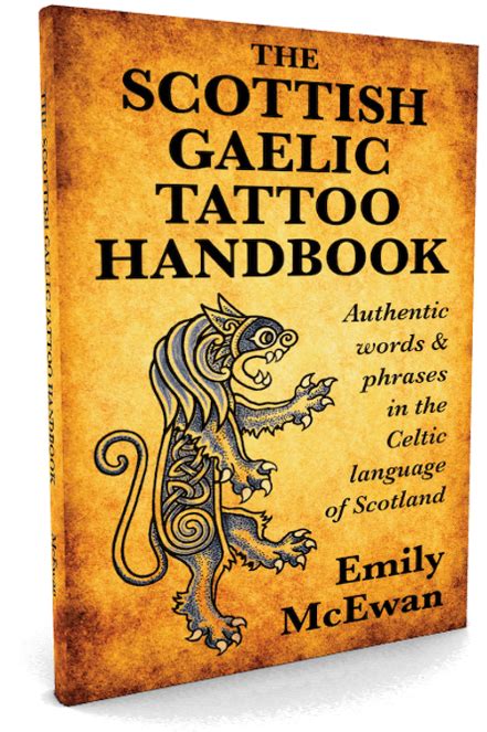 Scottish Gaelic Tattoo Handbook — LuckyFish, Inc. and Tattoo Santa Barbara