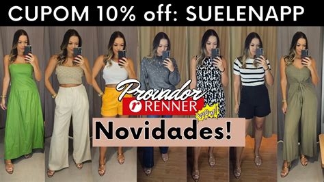 Provador Renner Muitas Novidades Cupom De Off Vestido