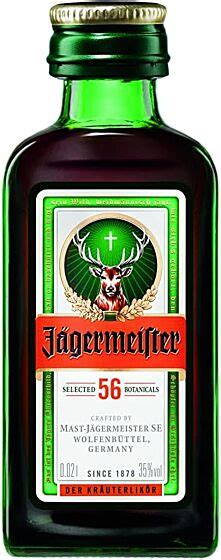 Jägermeister Herbal Liqueur Case of 24 x 2cl mini bottles