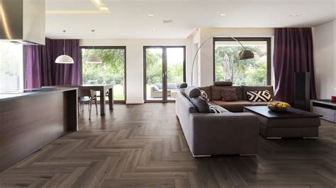 Kronotex Herringbone Ferrara Oak D3860 8mm AC4 Laminate Flooring Wood2U