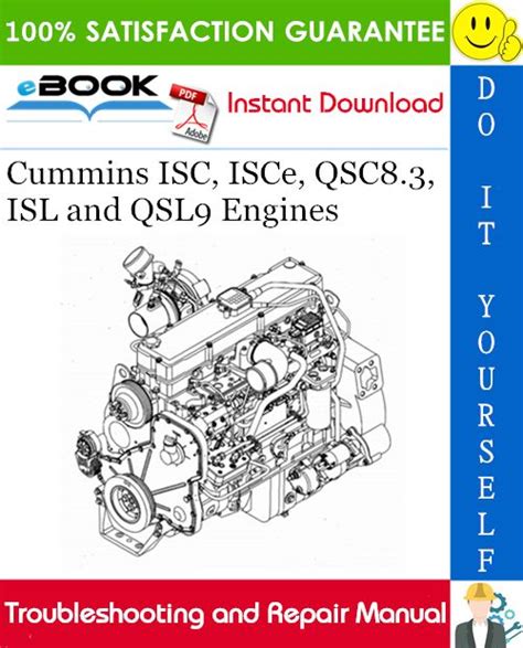 Cummins Isc Qsc83 Isl And Qsl9 Engines Troubleshooting And Repair