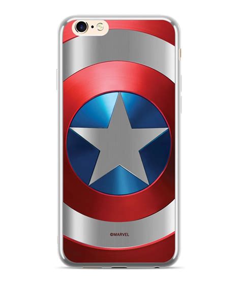 Etui Luxury Chrome Do Apple Iphone Plus Marvel Kapitan Ameryka