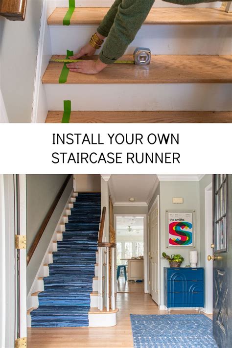 How To Install A Stair Runner For Cheap At Charlotte S House