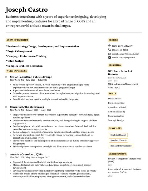 How Do You List Chronologically On A Resume A Step By Step Guide